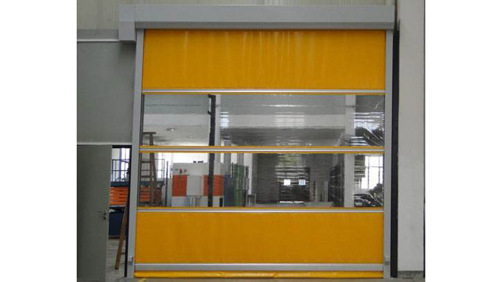 Pvc roller shutter door