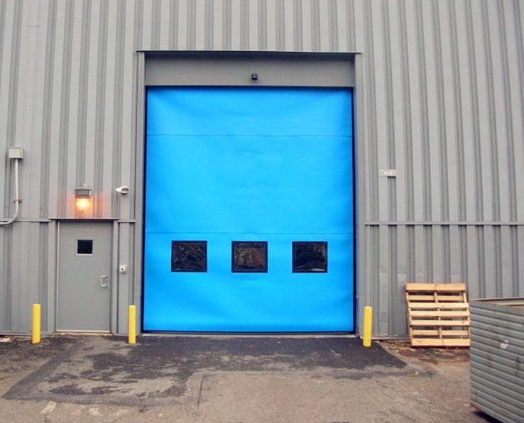 Rapid self repairing doors